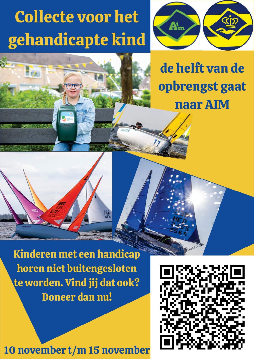 collecte voor het gehandicapte kind