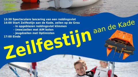 Zeilfestijn aan de kade